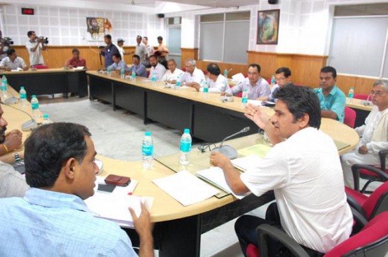 Tripura State Election Commission holds meeting with political parties, 40 coy additional central forces sought from MHA